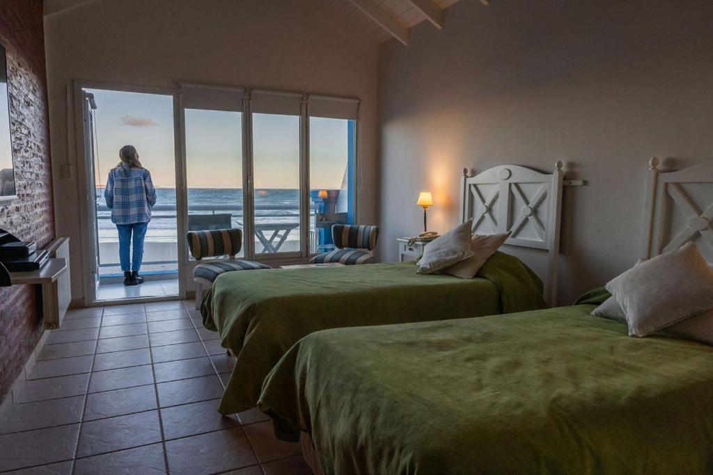 Las Restingas Hotel De Mar Puerto Pirámides Buitenkant foto