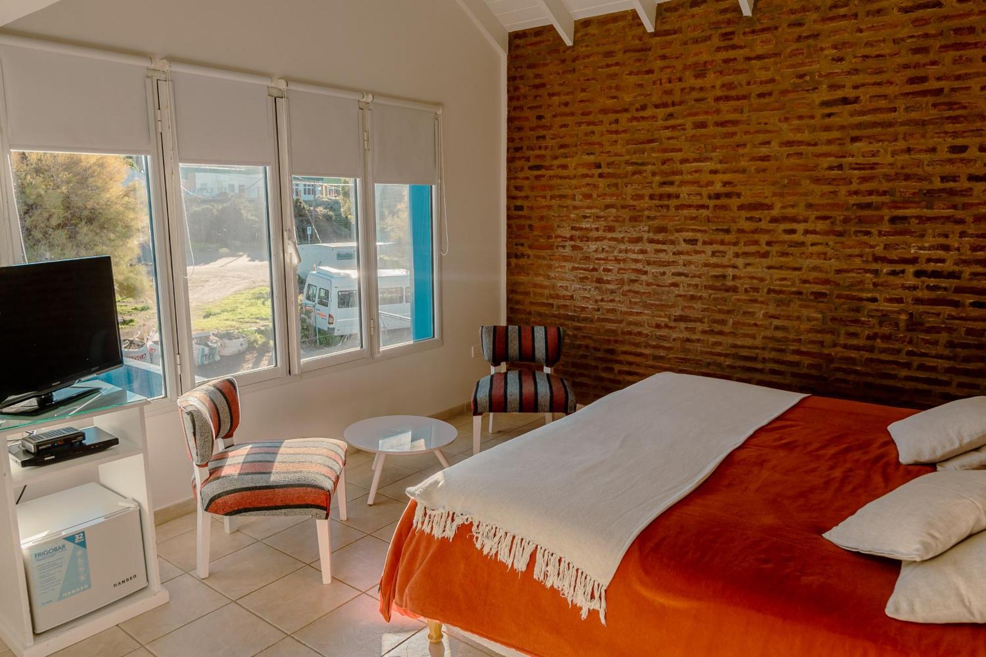 Las Restingas Hotel De Mar Puerto Pirámides Buitenkant foto